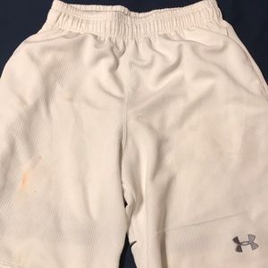 Under Armour Medium White Performance Shorts